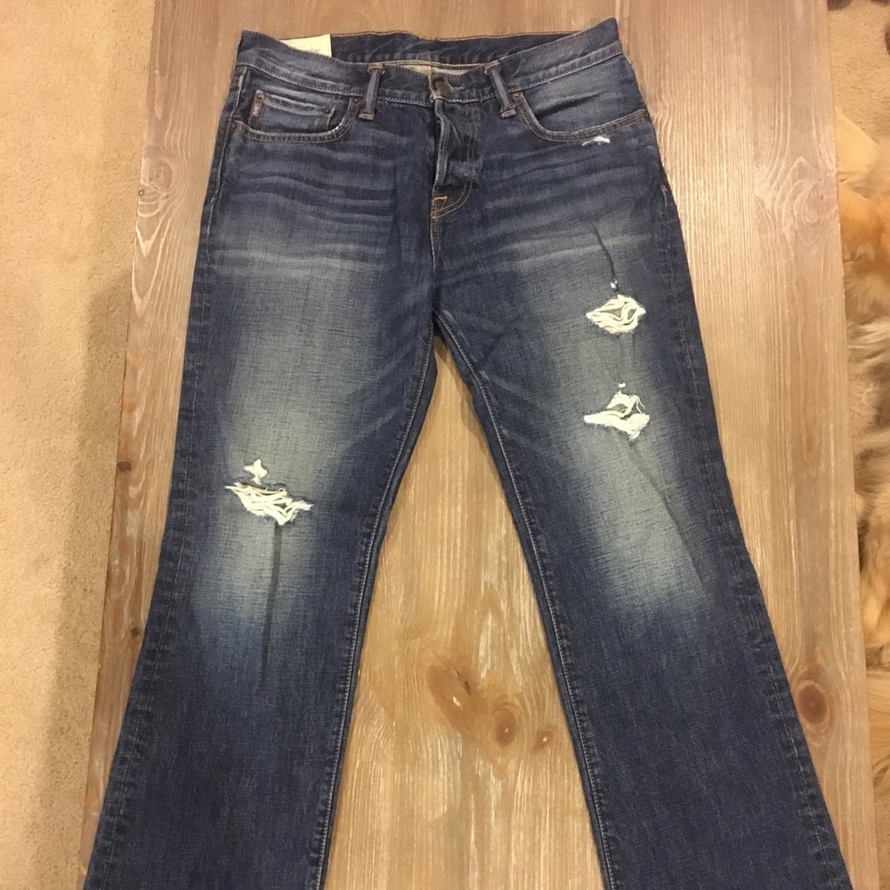 A+F Men’s Worn bootcut jeans